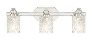 Minka-Lavery - 2613-77 - Three Light Bath Vanity - Crystal Kay - Chrome