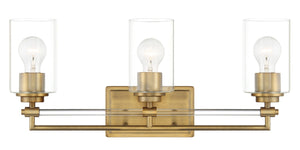 Minka-Lavery - 2643-575 - Three Light Bath Vanity - Binsly - Aged Brass