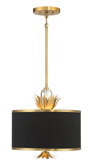 Minka-Lavery - 4583-672 - Three Light Pendant - Caprio - Brush Brass