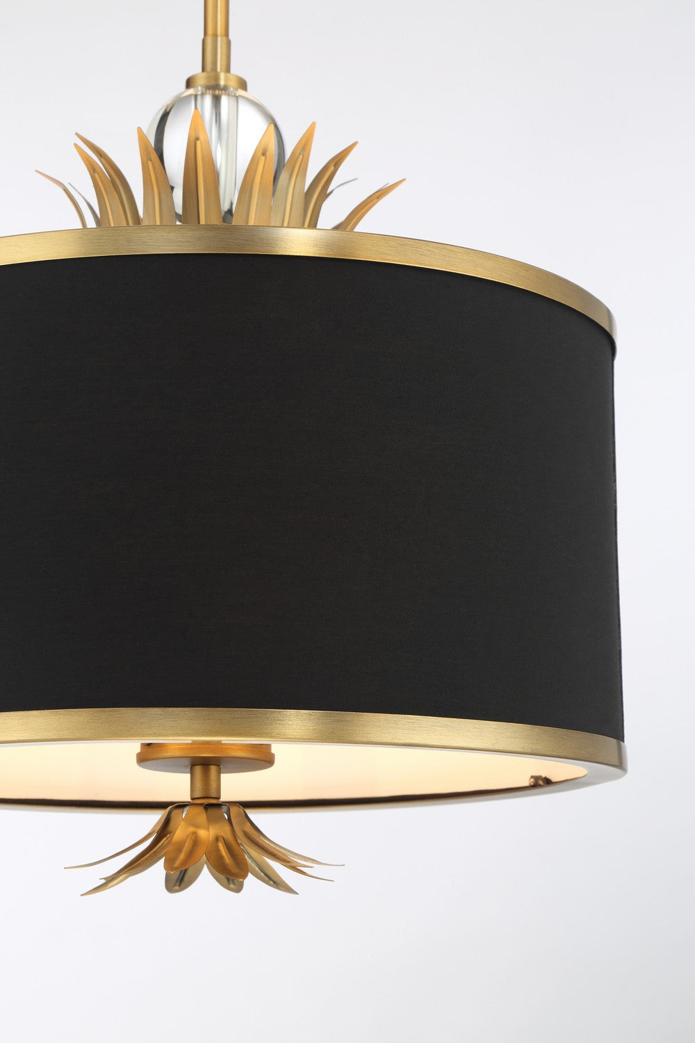 Minka-Lavery - 4583-672 - Three Light Pendant - Caprio - Brush Brass