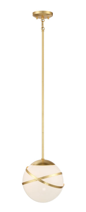 Minka-Lavery - 5431-853 - One Light Mini Pendant - Batignolles - Spring Gold Leaf