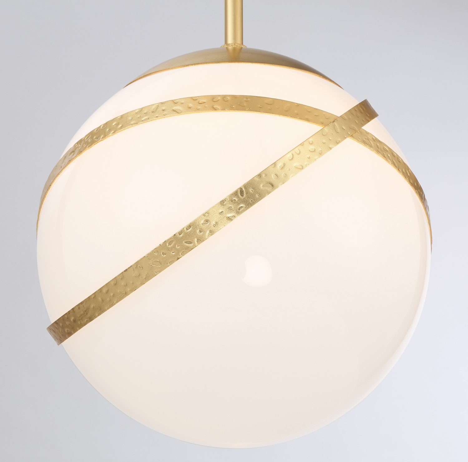 Minka-Lavery - 5433-853 - Three Light Pan Pendant - Batignolles - Spring Gold Leaf