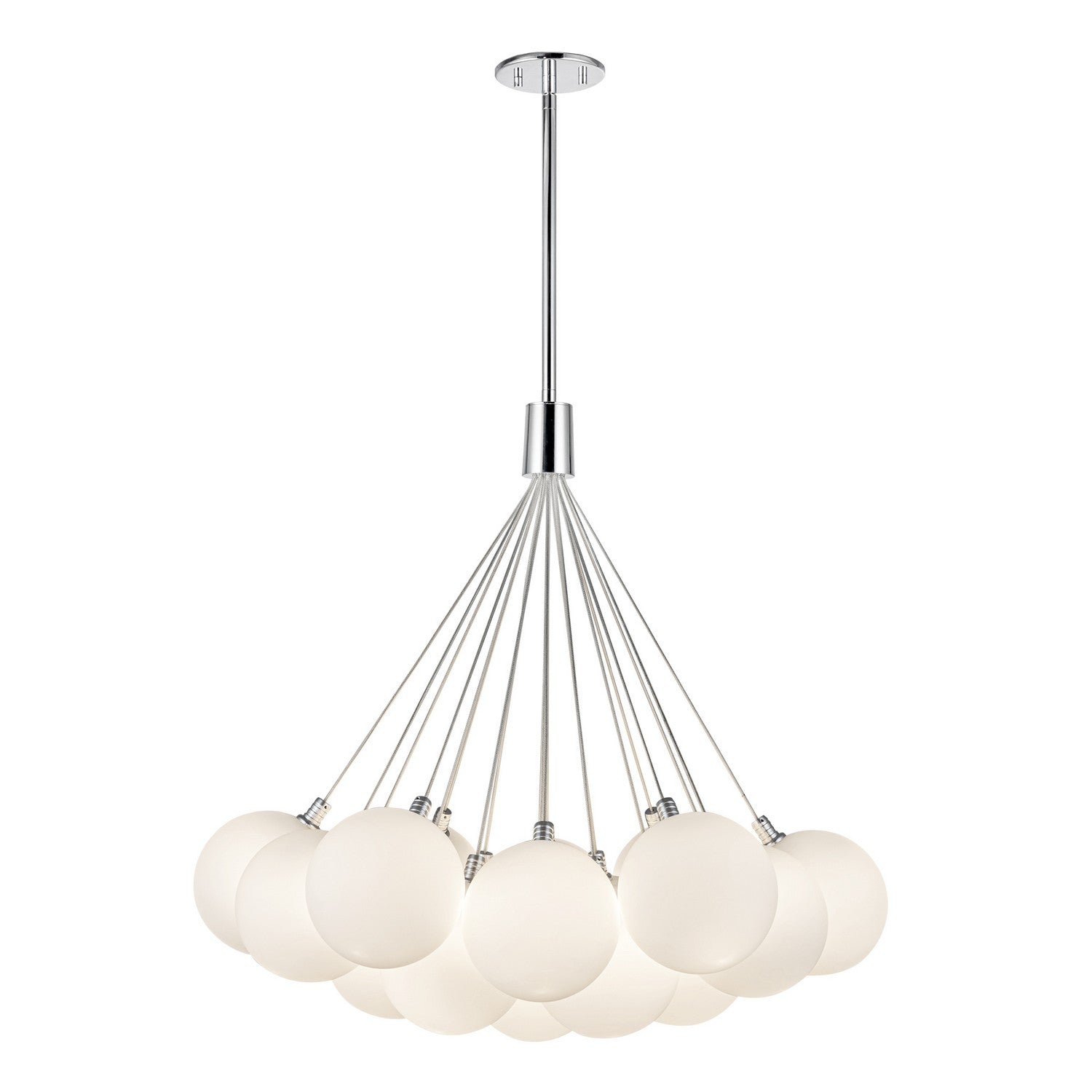 Kuzco Lighting - CH3128-OP - LED Chandelier - Bolla - Opal Glass