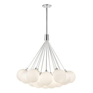 Kuzco Lighting - CH3128-OP - LED Chandelier - Bolla - Opal Glass