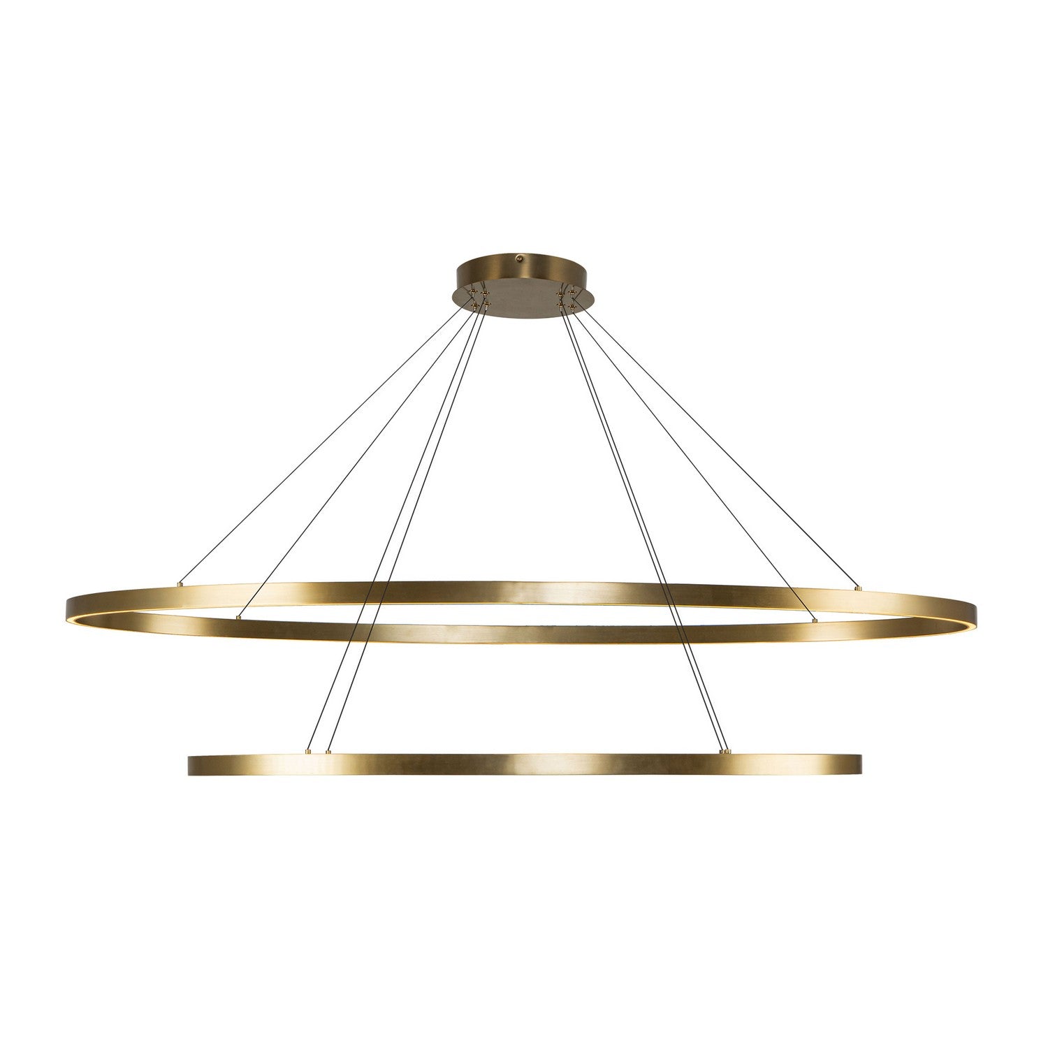 Kuzco Lighting - CH79253-BG - LED Chandelier - Ovale - Brushed Gold