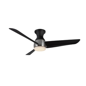 Kuzco Lighting - HF91954-BN/MB - 54"Hugger Fan - Thalia - Brushed Nickel/Matte Black