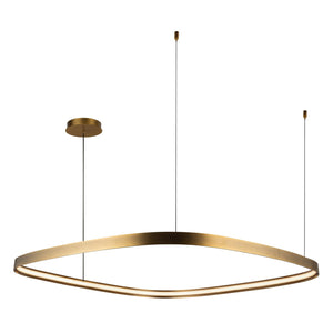 Kuzco Lighting - PD78040-VB - LED Pendant - Yukon - Vintage Brass