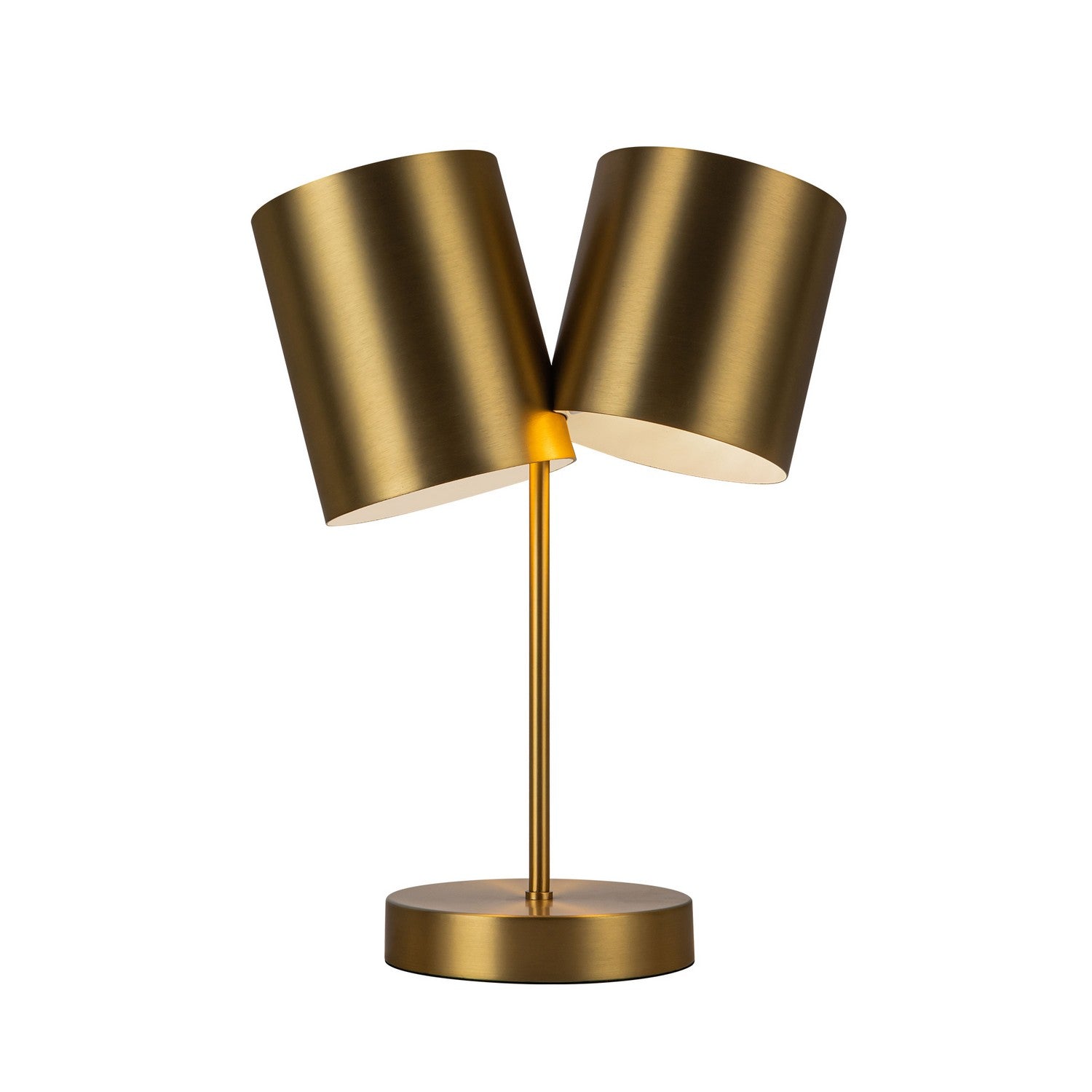 Kuzco Lighting - TL58814-BG - Two Light Table Lamp - Keiko - Brushed Gold