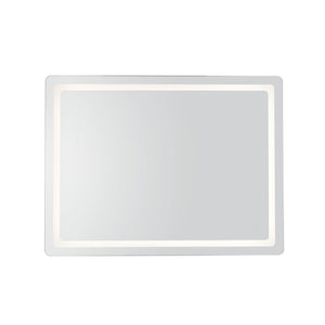 Kuzco Lighting - VM30348-5CCT - LED Vanity Mirror - Seneca - Sandblasted Merc Edge