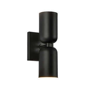 Kuzco Lighting - WS57712-BK - Two Light Wall Sconce - Nola - Black