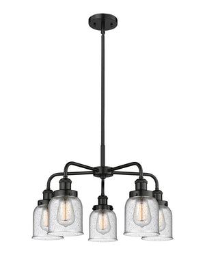 Innovations - 916-5CR-BK-G54 - Five Light Chandelier - Ballston Urban - Matte Black