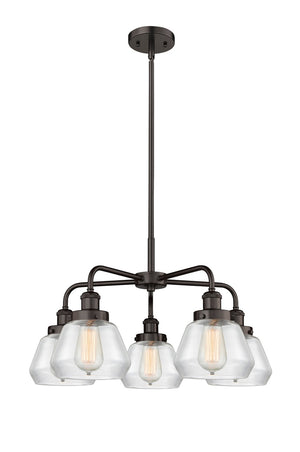 Innovations - 916-5CR-OB-G172 - Five Light Chandelier - Ballston Urban - Oil Rubbed Bronze