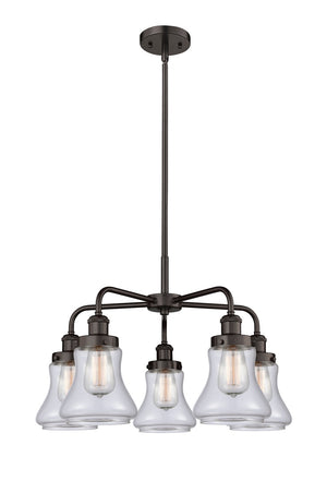 Innovations - 916-5CR-OB-G192 - Five Light Chandelier - Ballston Urban - Oil Rubbed Bronze