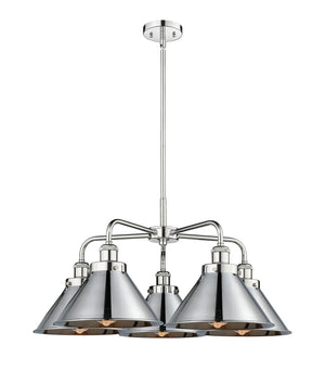 Innovations - 916-5CR-PC-M10-PC - Five Light Chandelier - Ballston Urban - Polished Chrome