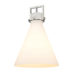 Innovations - G411-14WH - Shade - Downtown Urban - Cased Matte White Newton Cone