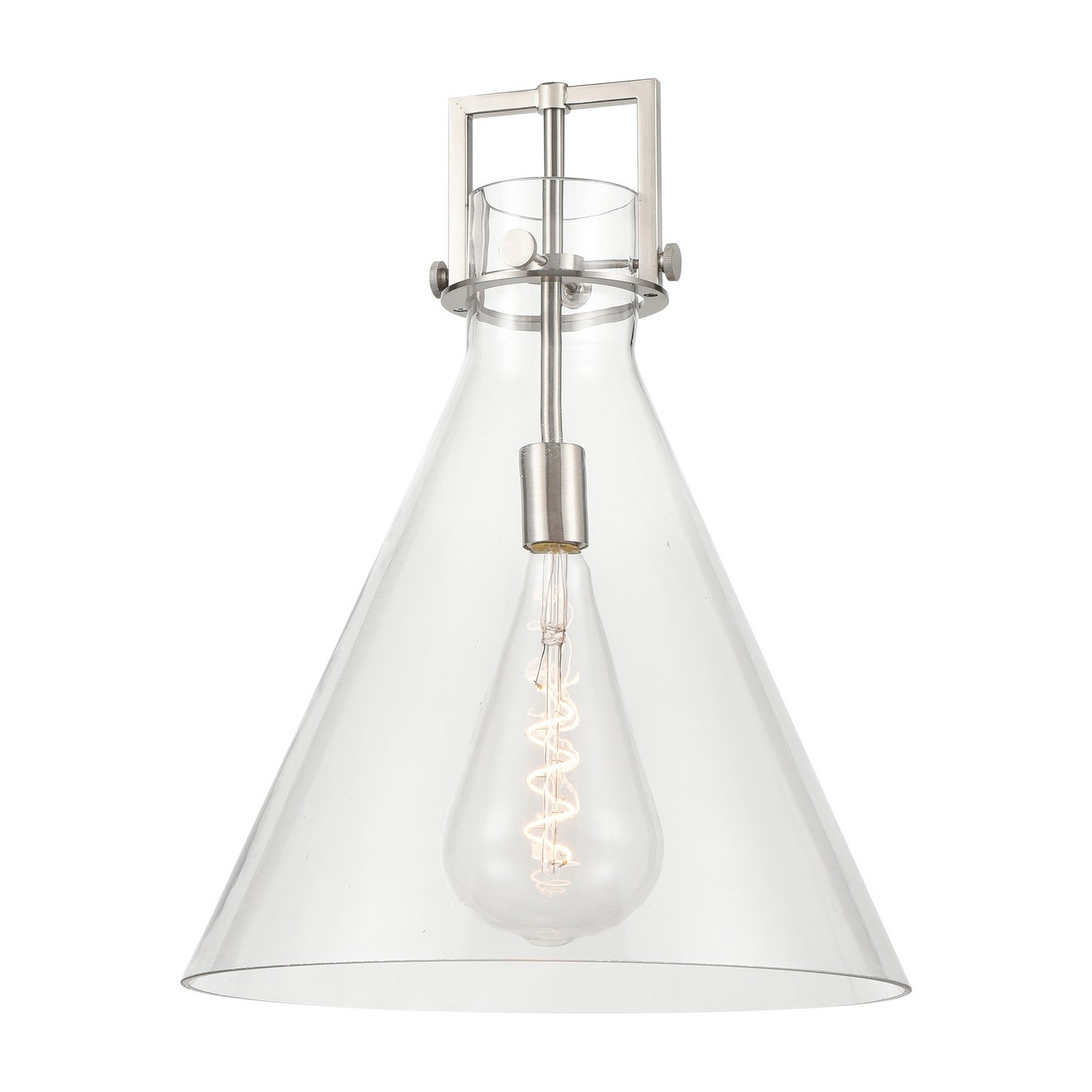 Innovations - G411-16CL - Shade - Downtown Urban - Clear Newton Cone