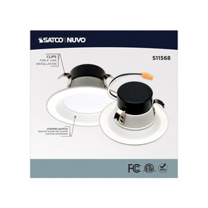Satco - S11568 - LED Downlight - White