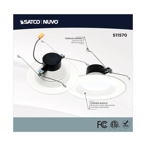 Satco - S11570 - LED Downlight - White