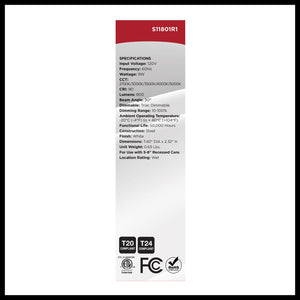 Satco - S11801R1 - LED Downlight - White