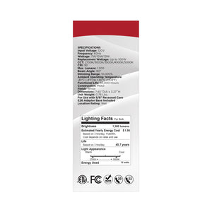 Satco - S18801 - LED Downlight - White
