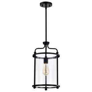 Nuvo Lighting - 60-7945 - One Light Pendant - Yorktown - Matte Black