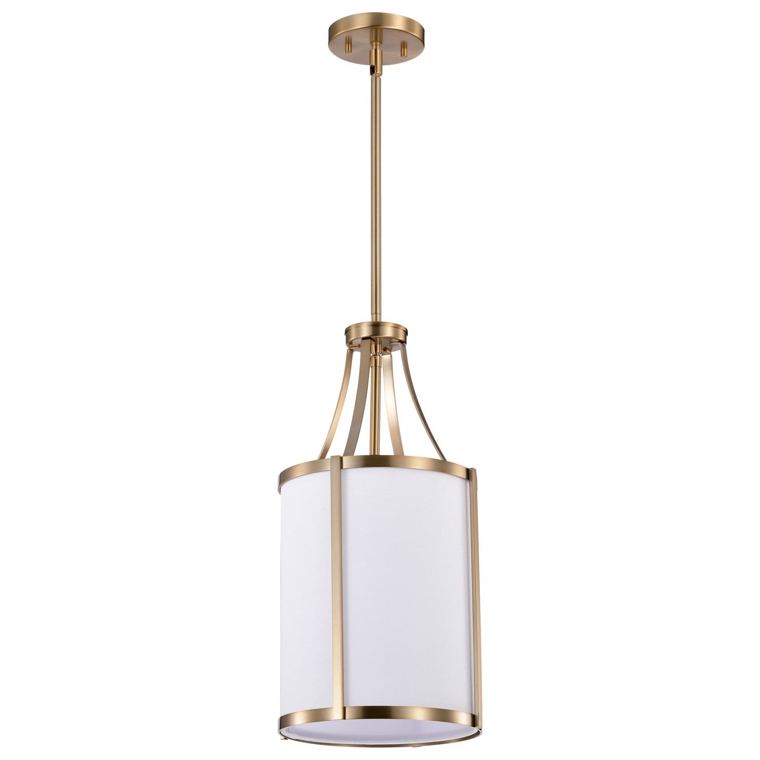 Nuvo Lighting - 60-7961 - One Light Pendant - Easton - Burnished Brass