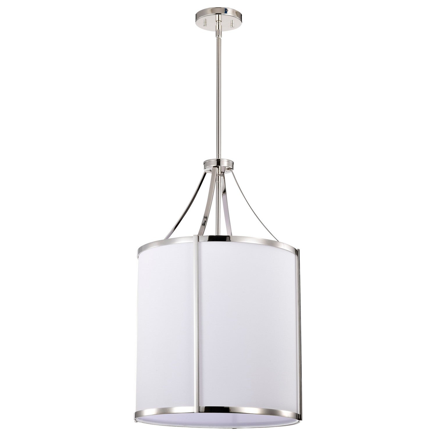 Nuvo Lighting - 60-7972 - Three Light Pendant - Easton - Polished Nickel