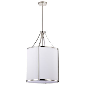 Nuvo Lighting - 60-7972 - Three Light Pendant - Easton - Polished Nickel