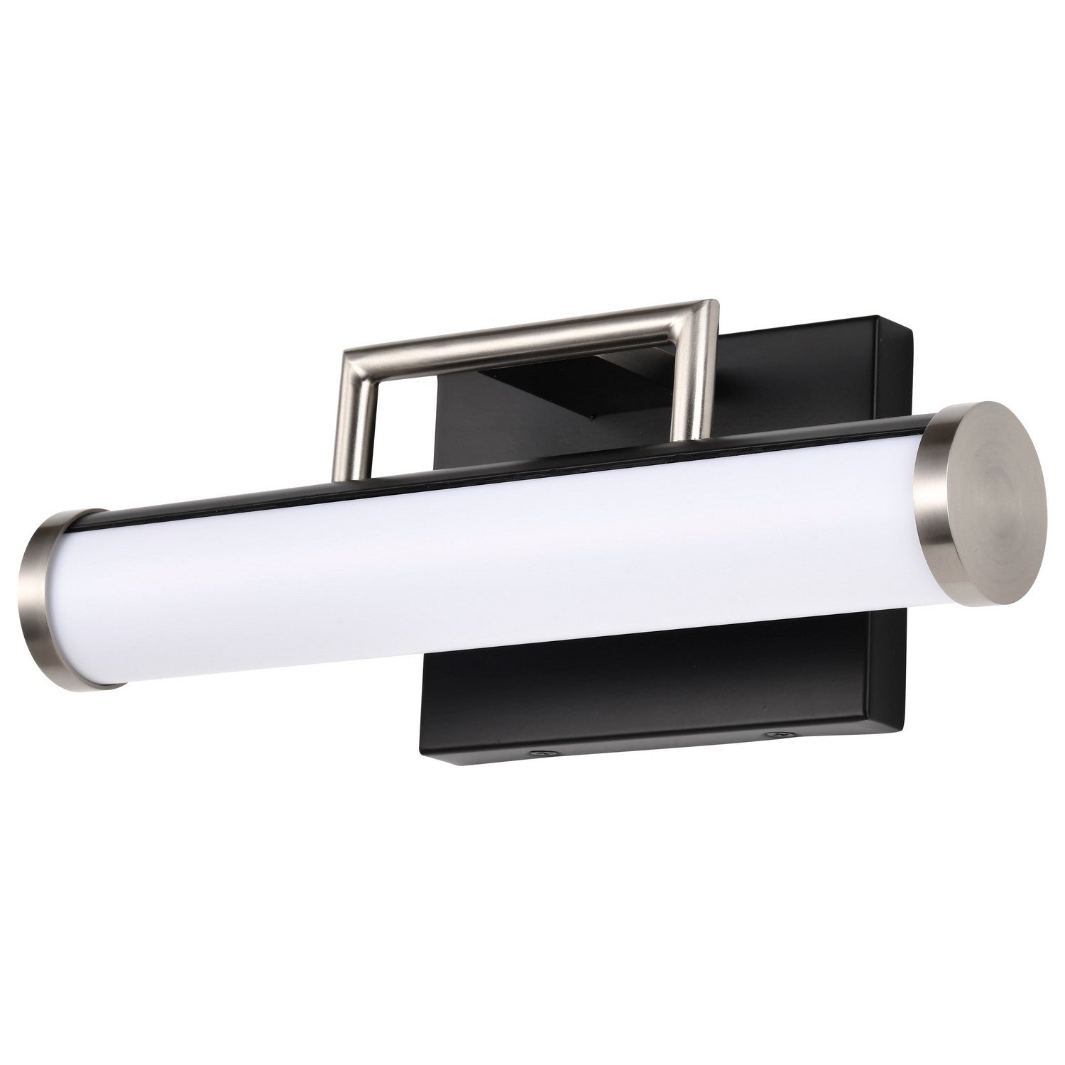 Nuvo Lighting - 62-656 - LED Vanity - Solano - Black / Brushed Nickel