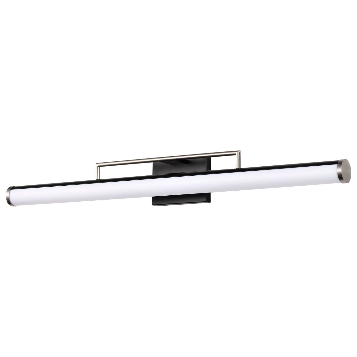 Nuvo Lighting - 62-659 - LED Vanity - Solano - Black / Brushed Nickel