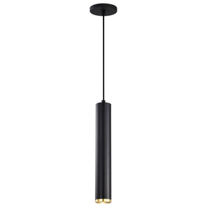 Nuvo Lighting - 62-818 - LED Pendant - Century - Matte Black / Brushed Brass