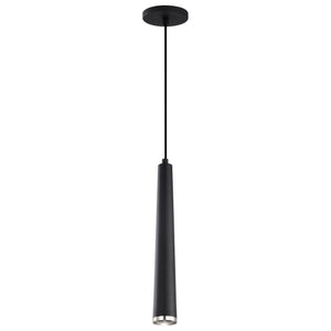 Nuvo Lighting - 62-829 - LED Pendant - Melrose - Matte Black / Brushed Nickel