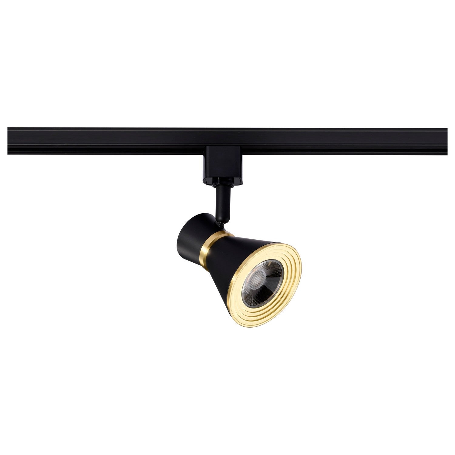 Nuvo Lighting - TH633 - LED Track Head - Matte Black / Brushed Brass