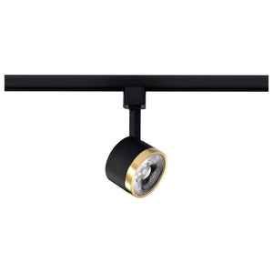 Nuvo Lighting - TH645 - LED Track Head - Matte Black / Brushed Brass