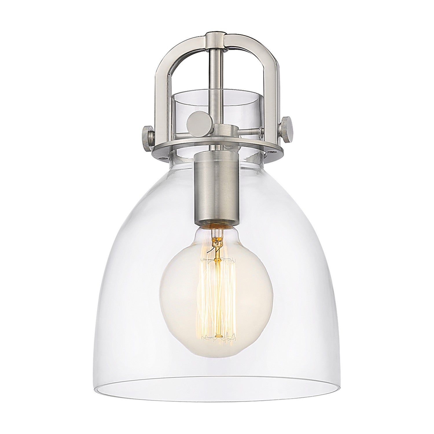 Innovations - G412-8CL - Shade - Downtown Urban - Clear Newton Bell