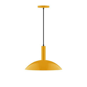 Montclair Light Works - PEBX476-21-C20 - Two Light Pendant - Stack - Bright Yellow