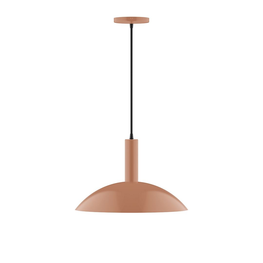 Montclair Light Works - PEBX476-19-C26 - Two Light Pendant - Stack - Terracotta