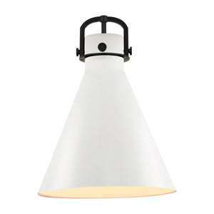 Innovations - M411-14W - Shade - Downtown Urban - White