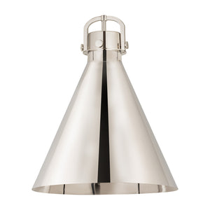 Innovations - M411-18PN - Shade - Downtown Urban - Polished Nickel