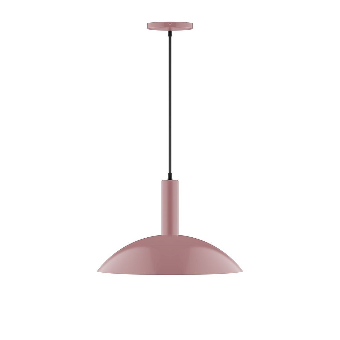 Montclair Light Works - PEBX476-20-C01 - Two Light Pendant - Stack - Mauve