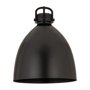 Innovations - M412-18BK - Shade - Downtown Urban - Matte Black