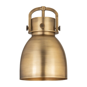 Innovations - M412-8BB - Shade - Downtown Urban - Brushed Brass