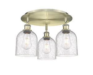 Innovations - 516-3C-AB-G558-6SDY - Three Light Flush Mount - Downtown Urban - Antique Brass