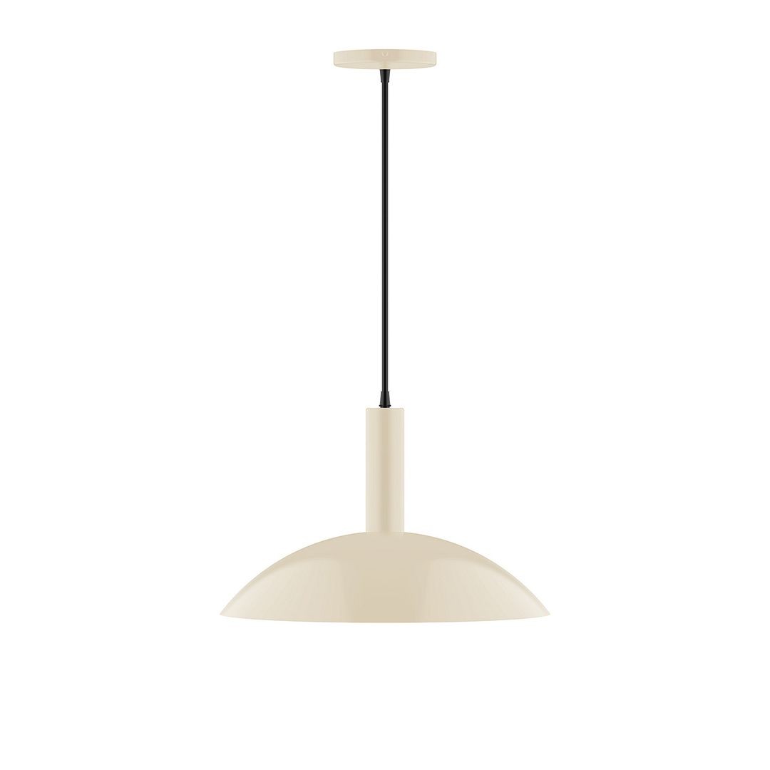 Montclair Light Works - PEBX476-16-C01 - Two Light Pendant - Stack - Cream