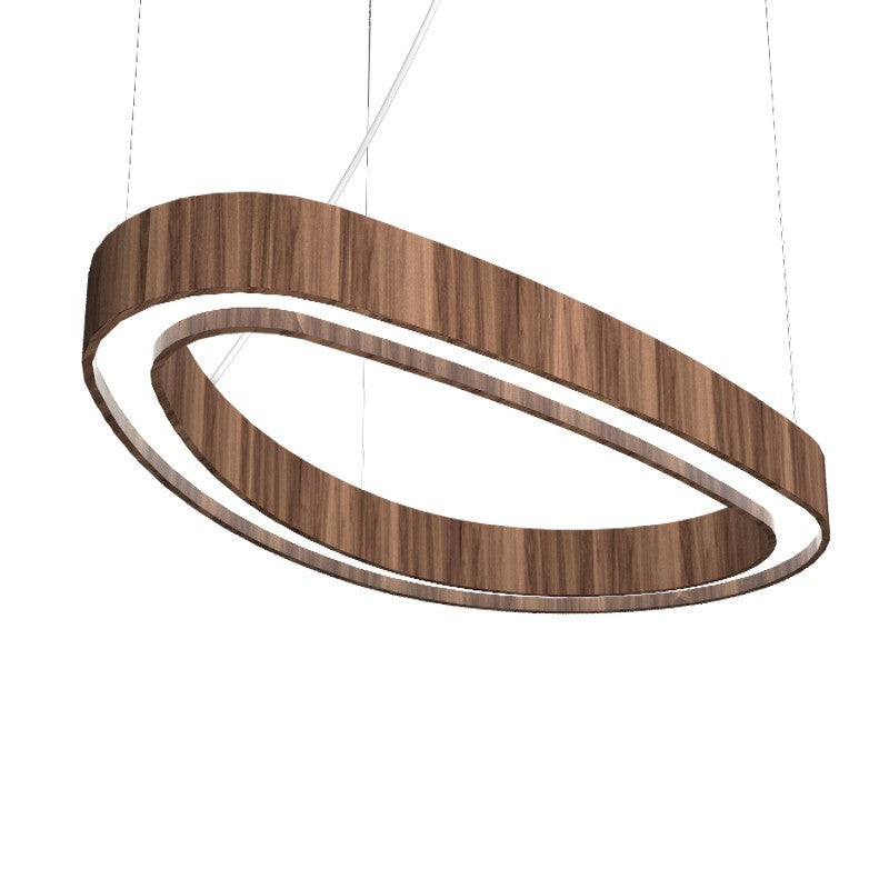 Accord Lighting - 1330LED.18 - LED Pendant - Organic - American Walnut