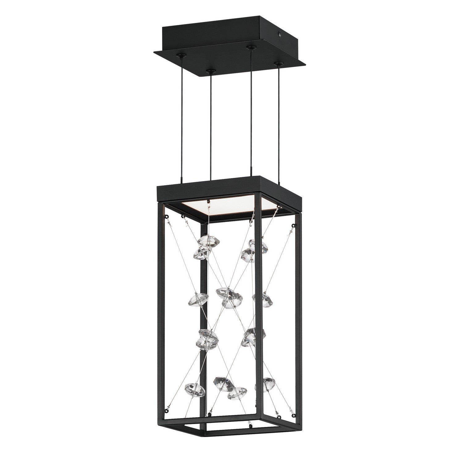 ET2 - E21251-20BK - LED Pendant - Entanglement - Black