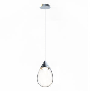 ET2 - E21562-18PC - LED Pendant - Dewdrop - Polished Chrome