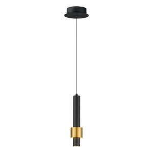 ET2 - E24751-BKGLD - LED Pendant - Reveal - Black / Gold