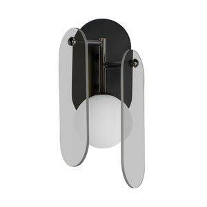 Studio M - SM24810MSKGM - LED Wall Sconce - Megalith - Glass - Gunmetal