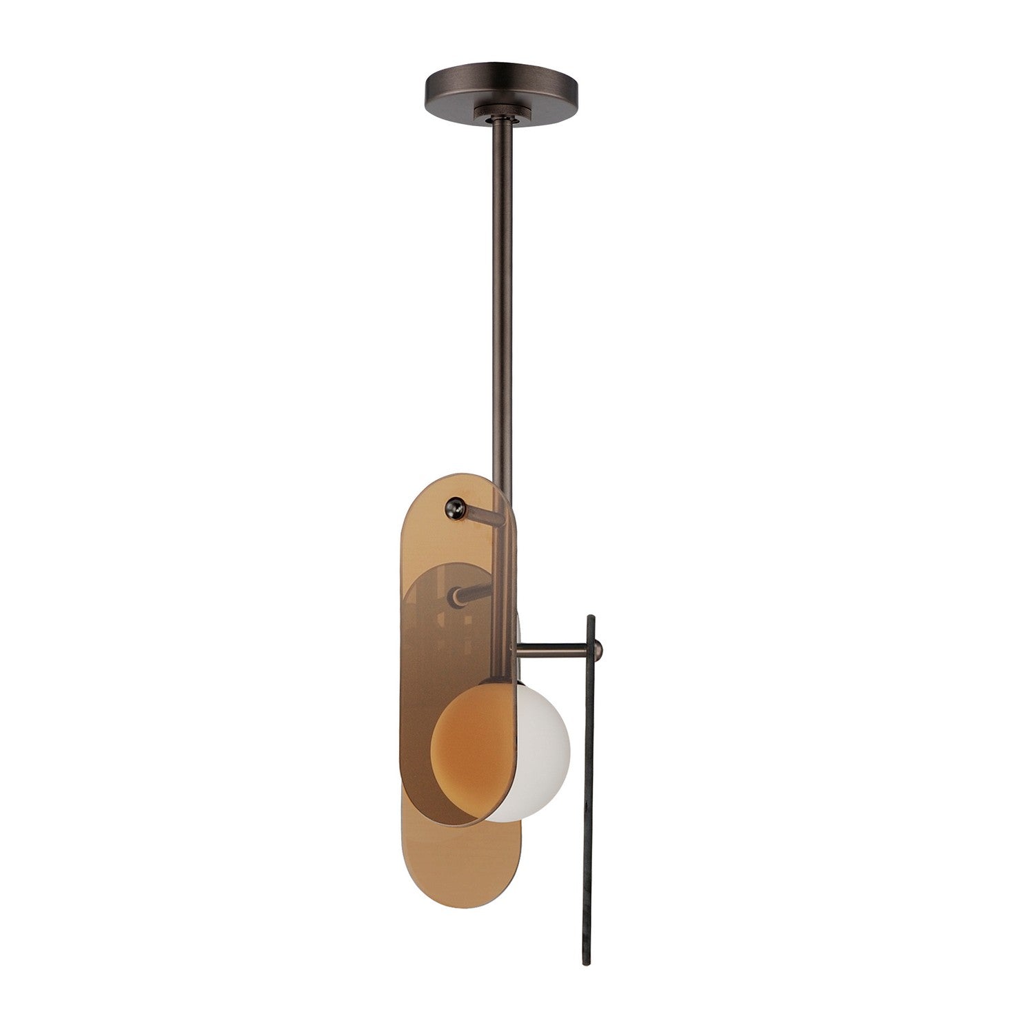 Studio M - SM24811AMBBZ - LED Pendant - Megalith - Glass - Brushed Bronze